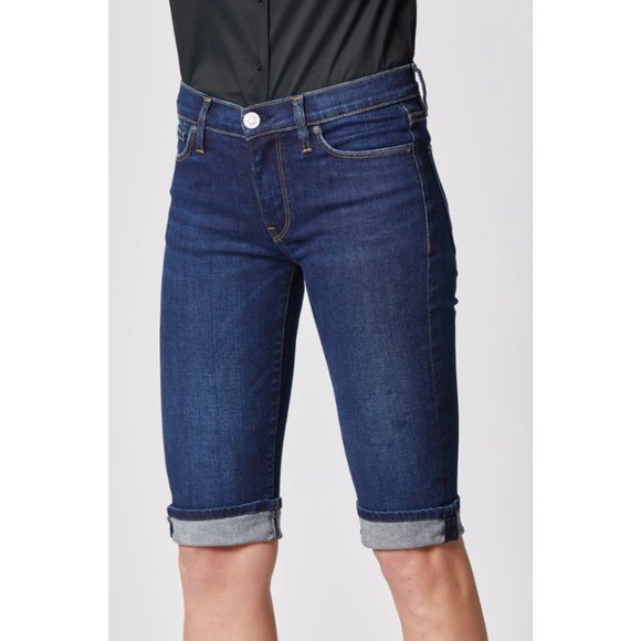 Hudson Amelia Mid-Rise Roll Cuff Shorts - Picture 5 of 11